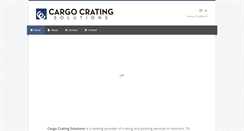 Desktop Screenshot of cargocratingco.com