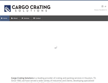 Tablet Screenshot of cargocratingco.com